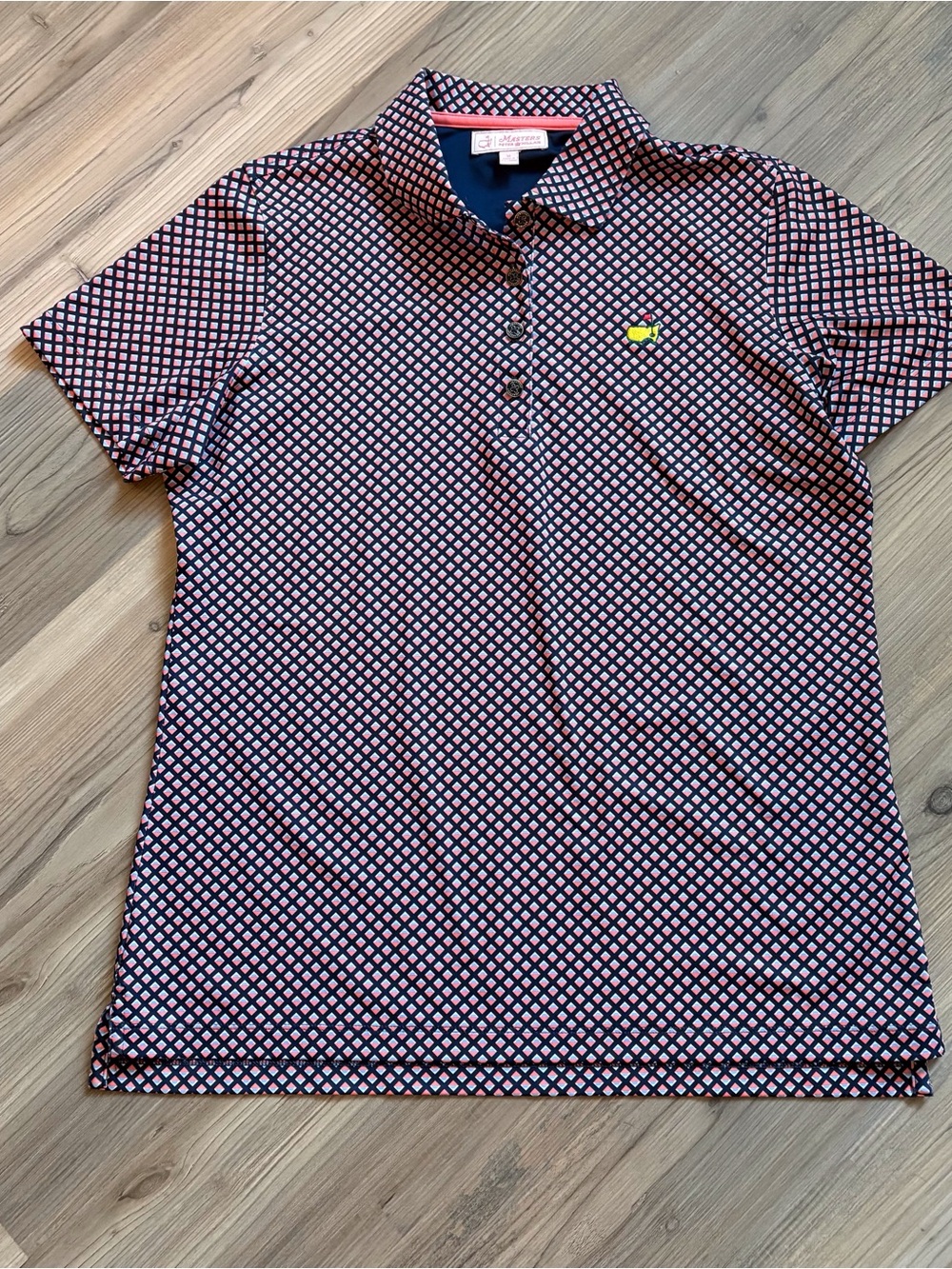 Masters Peter Millar Geometric Performance Polo Size Medium